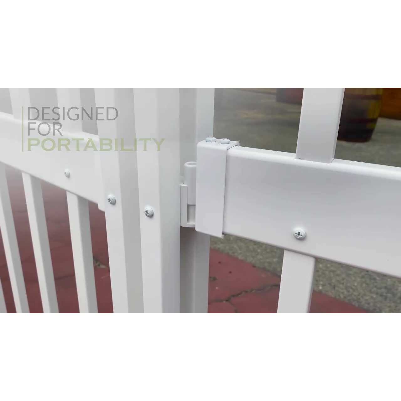 Portable Event 3-ft H x 5.5-ft W Hinged J846213