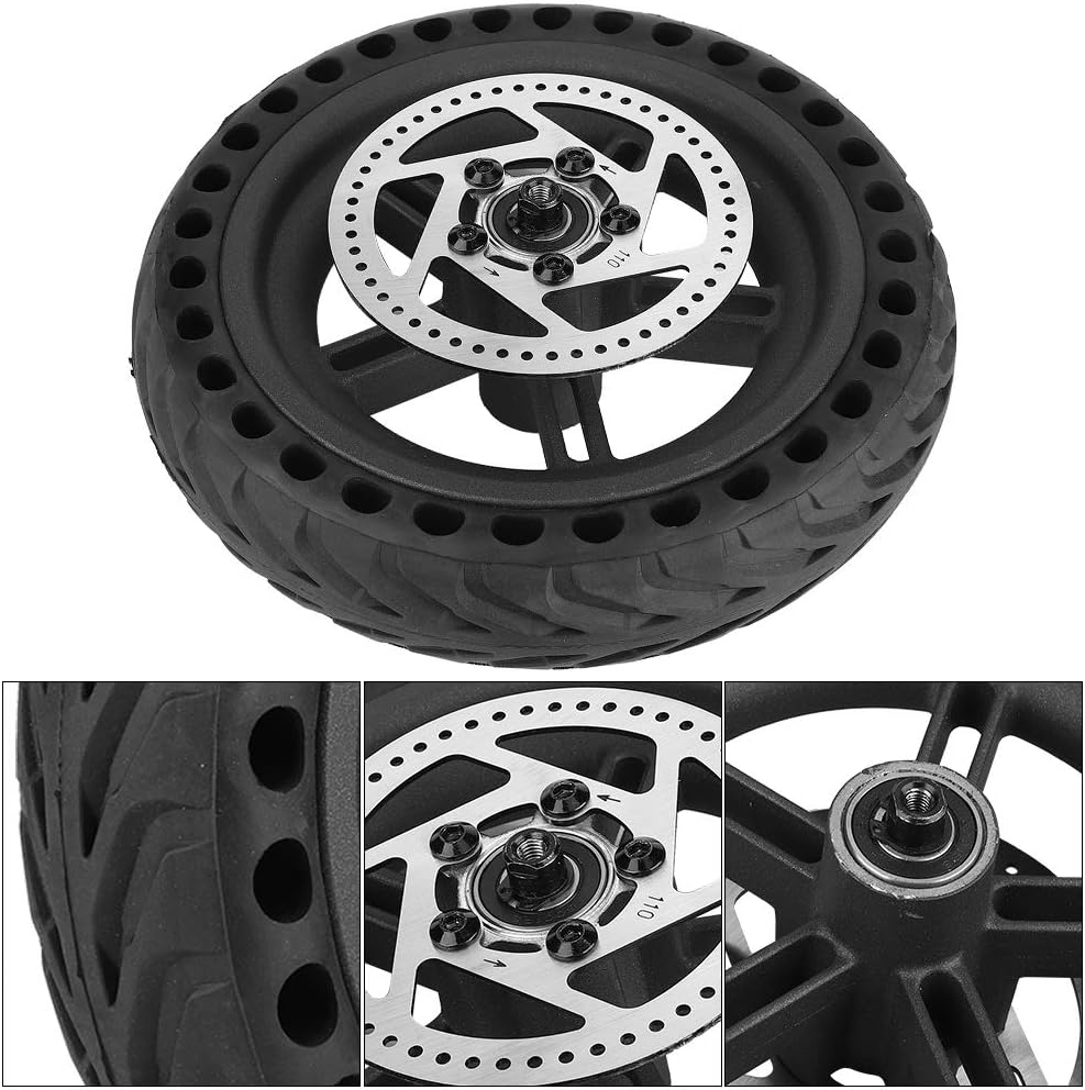 Pack of 2 Electric Scooter Solid Tyre Replacement Parts O87822