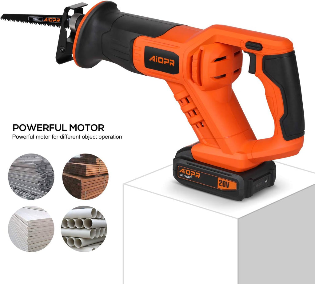 20V Cordless Reciprocating Saw with 5 Blades C617003