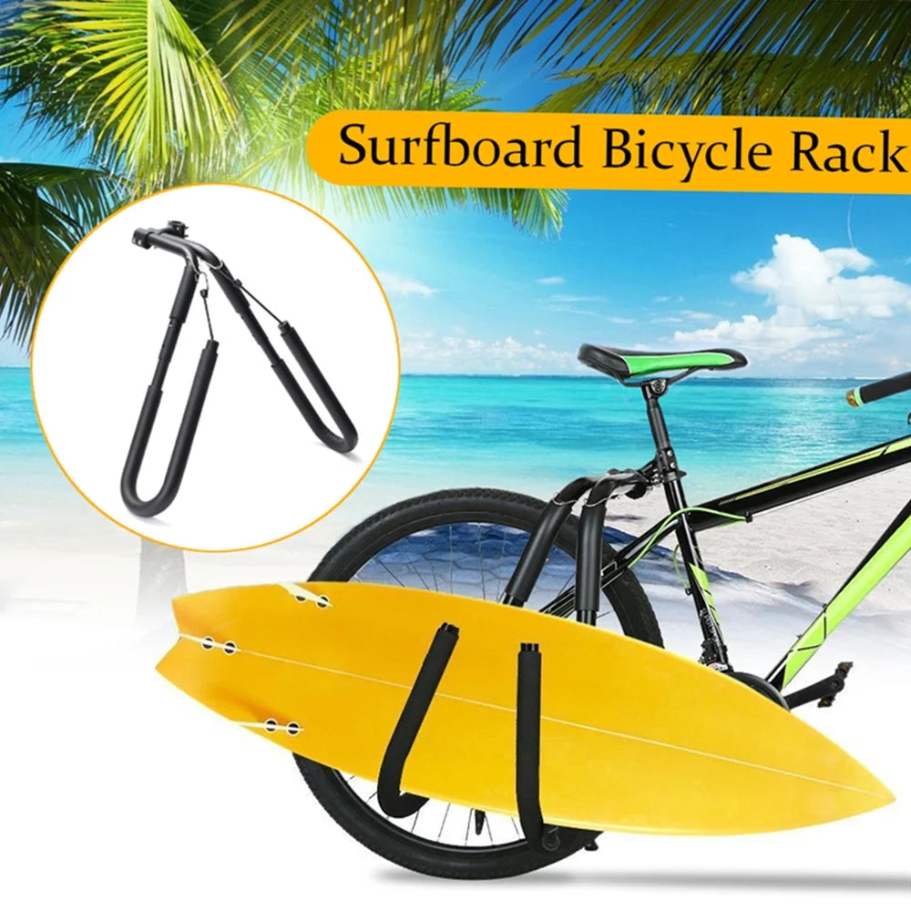 Surfboard Bicycles Carrier Rack Bike Skimboard Side Kiteboard Holder C476419