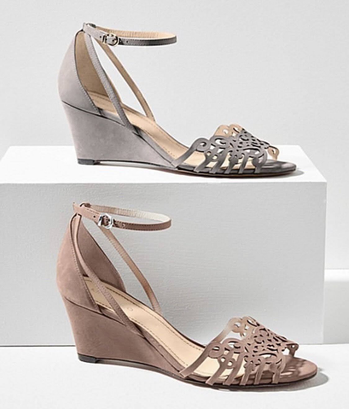 Taupe Nubuck Wedge J166009