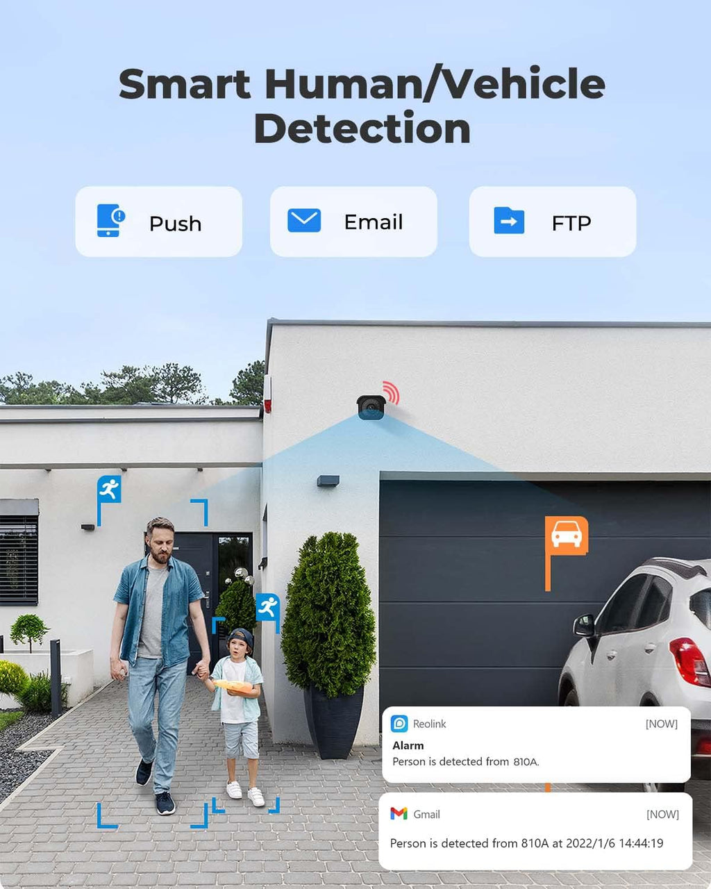 4K Outdoor IP PoE Camera (Pack of 2) P326