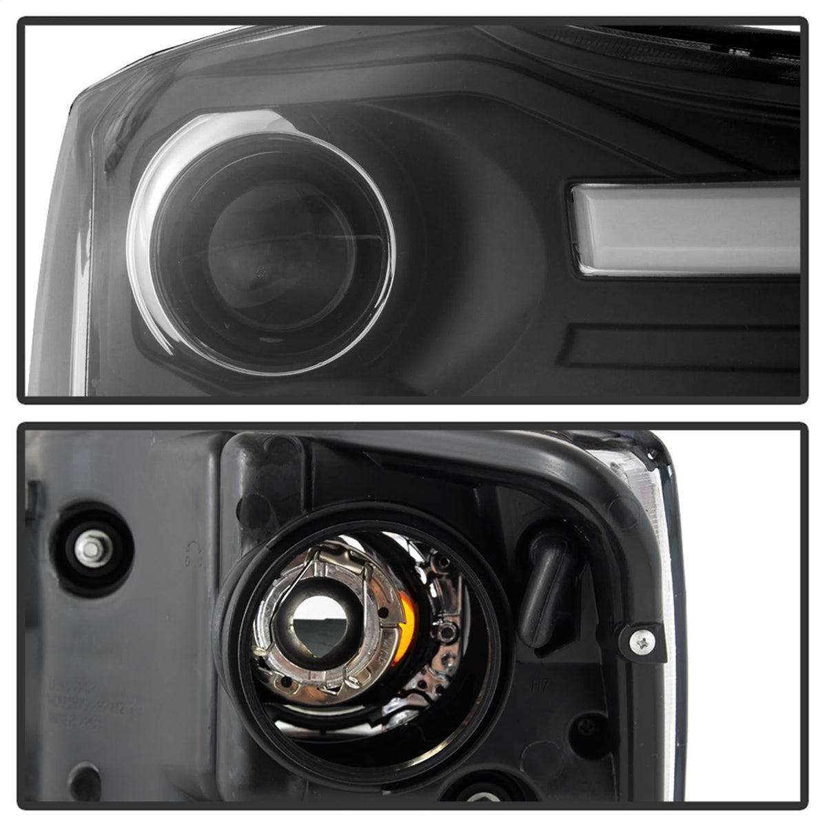 Black Projector Headlights K58643