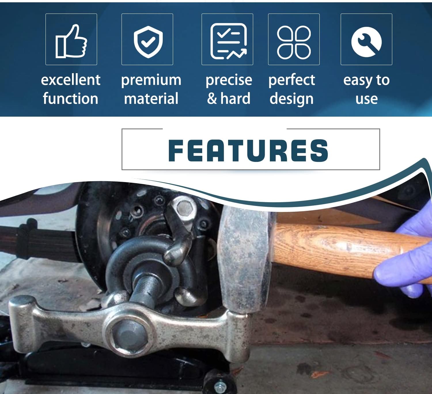 Universal Hub Puller Wheel Hub Removal Tool K78924