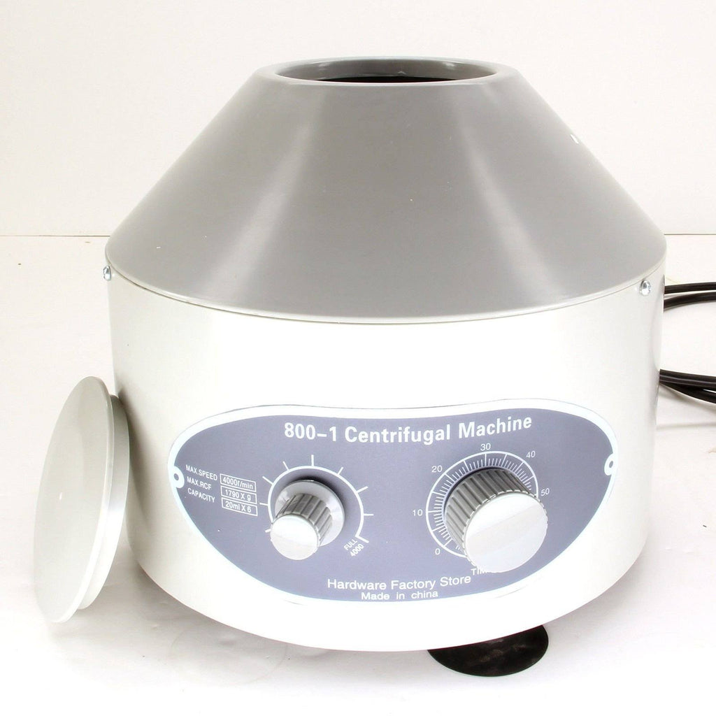 Desktop Electric Centrifuge Lab Timer 0-60min 0-4000 RPM 20ml x 6 Tube 110V F5118