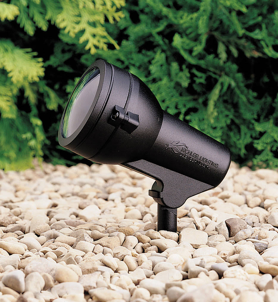 Textured Black Landscape Accent Light B601