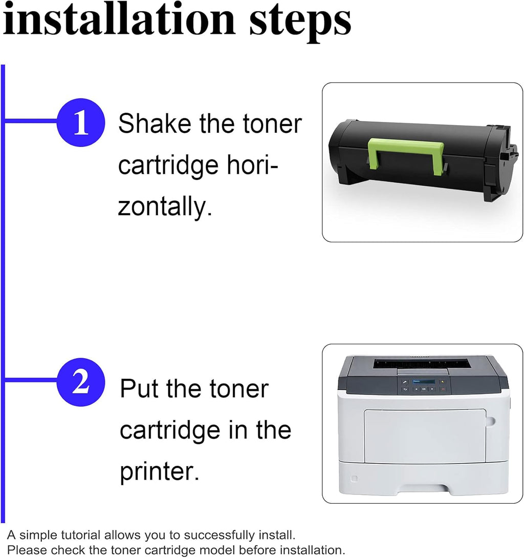 2 Pack Black Remanufactured Toner Cartridge S3397
