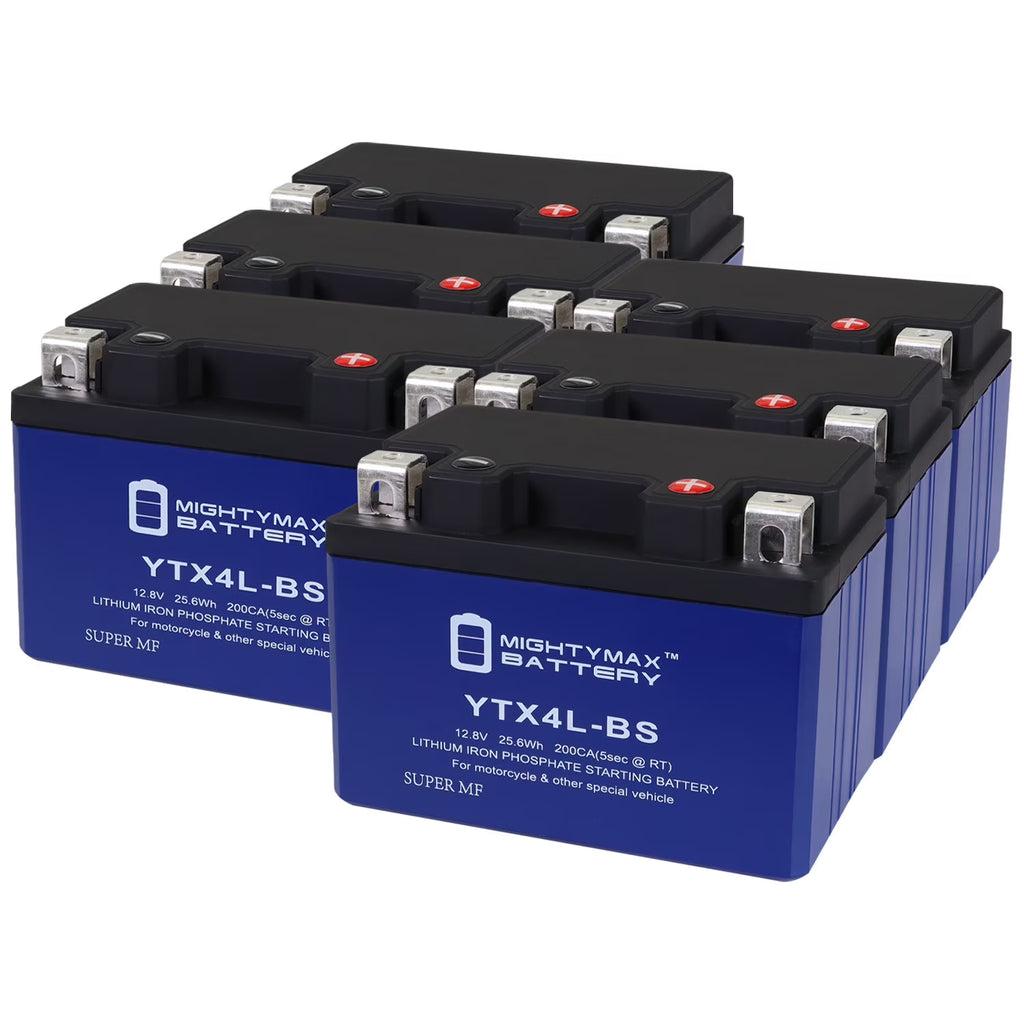 6 Pack Lithium Replacement Battery for Honda Scooters N634941