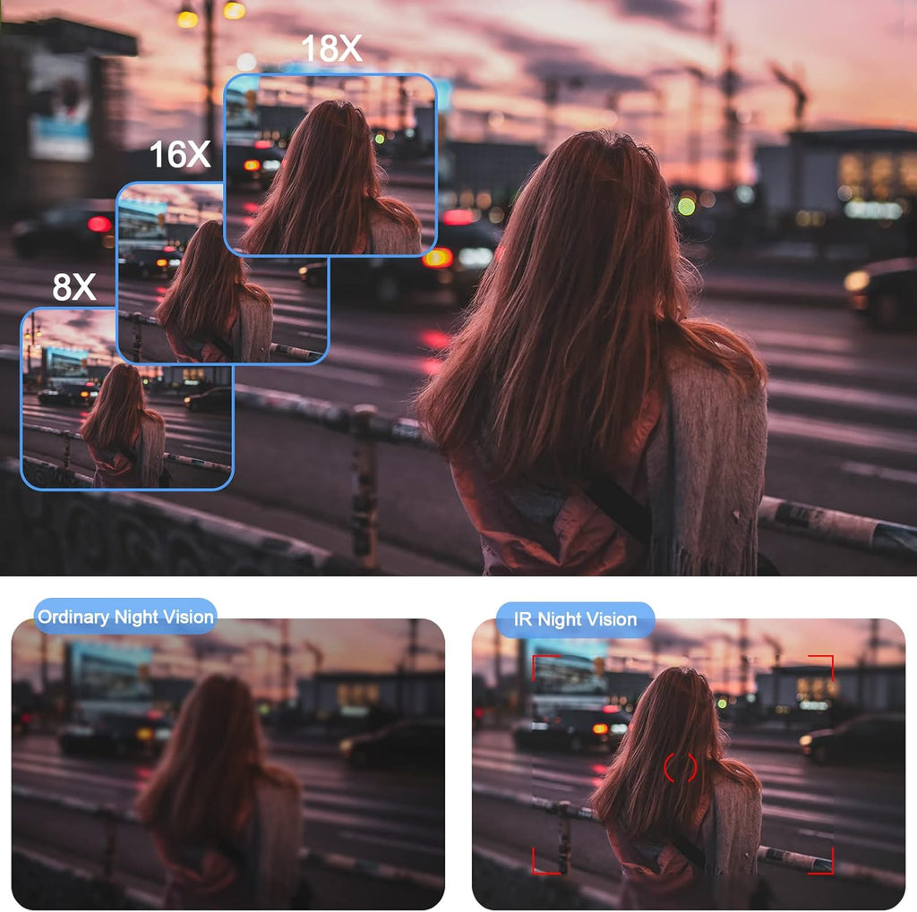 4K 60fps 48MP Digital Video Recording Camera with 18x Digital Zoom X956442