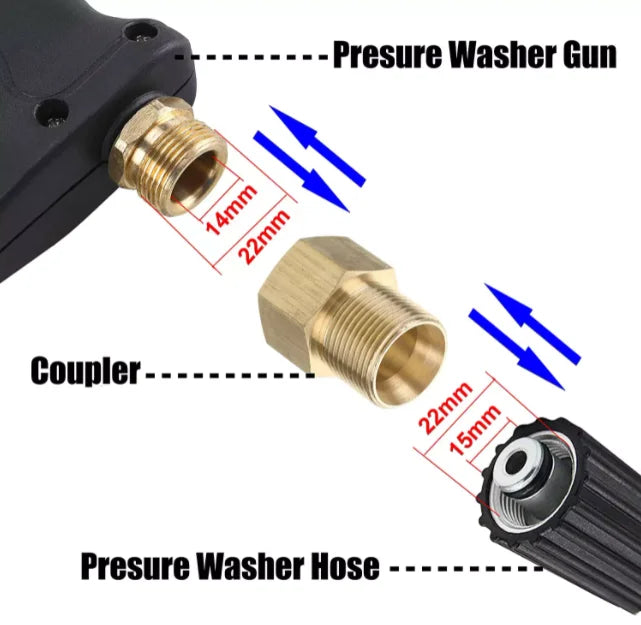 Hydradaptor Water Moccasin Pressure Washer & Wet Vacuum Accessory H370479