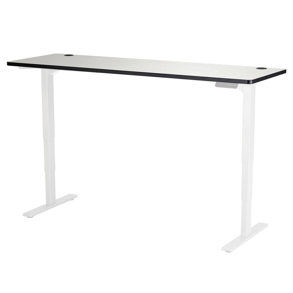 Electric Height-Adjustable Table Top 72x22 Gray O610