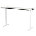 Electric Height-Adjustable Table Top 72x22 Gray O610