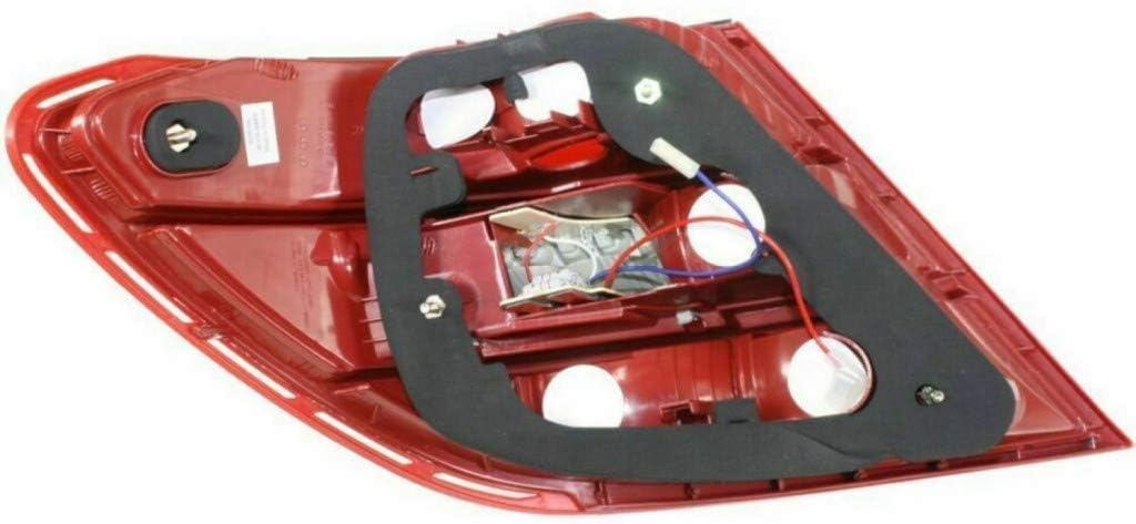 2008-2011 Mercedes-Benz C350 Tail Light Assembly Driver Side w/Bulbs Z526
