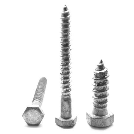 5/16 inch-9 x 4 inch Hex Lag Screw Low Carbon Steel Hot Dip Galvanized Pk 100 C51536