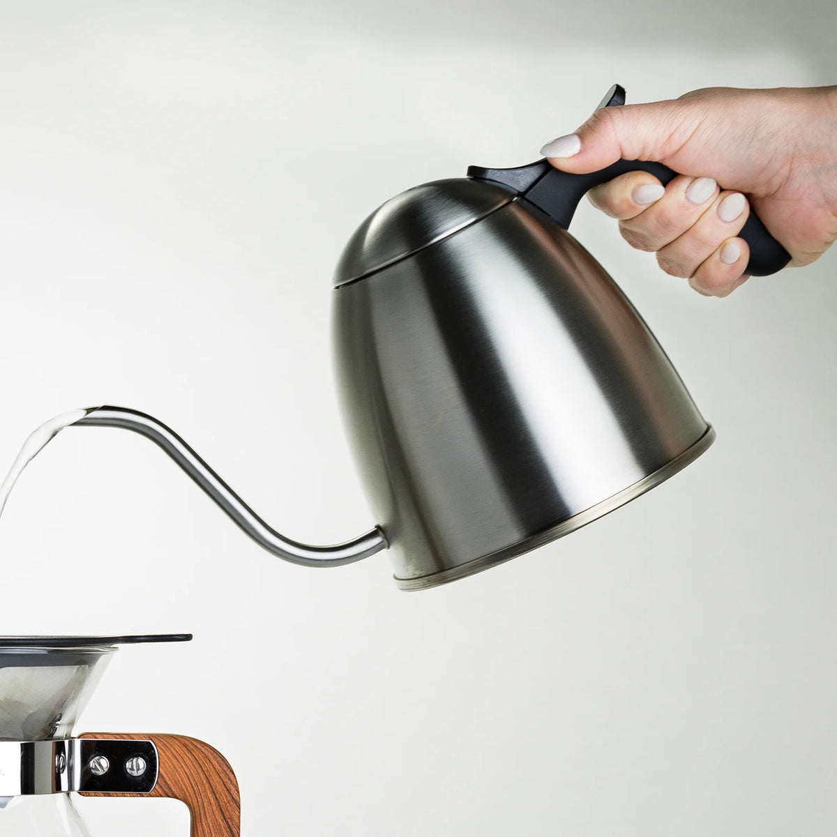 Stainless Steel Gooseneck Pour Over Kettle Y603169
