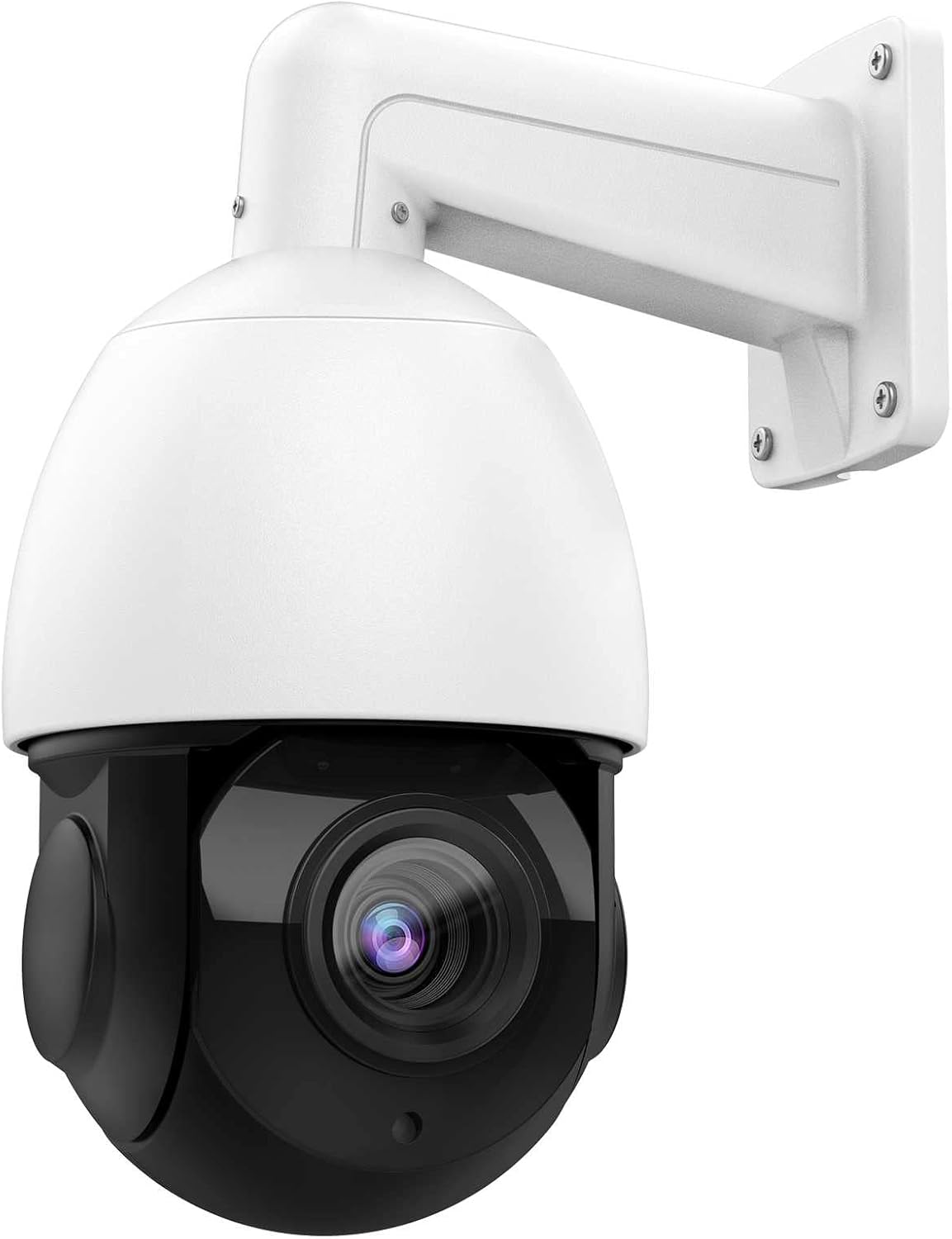 5MP Outdoor PTZ POE Security IP Camera Speed Dome with 18x Optical Zoom Pan Tilt 165ft IR Night Vision Motion Detection IP66 Waterproof R4159