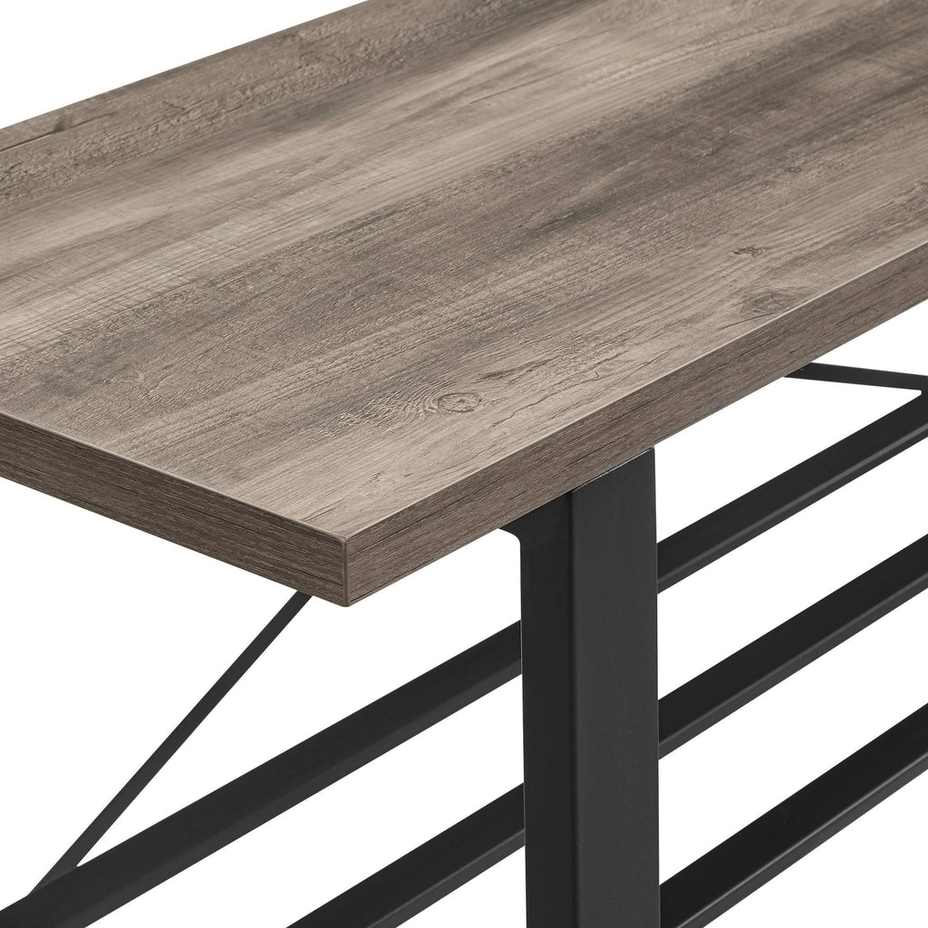 72 inch Dark Walnut Hall Tree N963