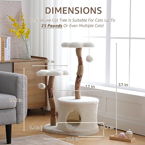 Cat Tree with Scratching Post H952211