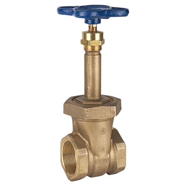 2-1/2x22 Threaded Rising Stem Bronze Gate Valve C85091