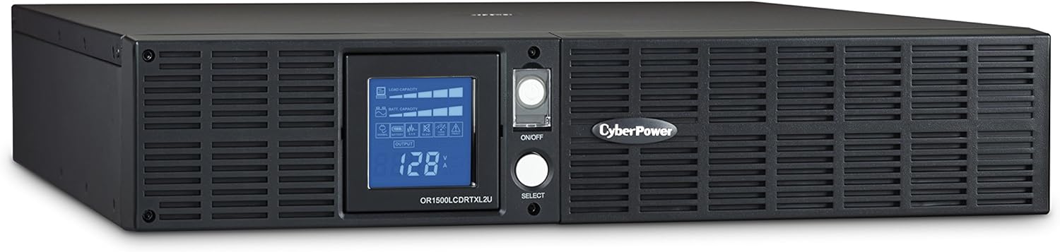 2U Rack/Tower UPS System, 1500VA/900W, 8 Outlets D347990