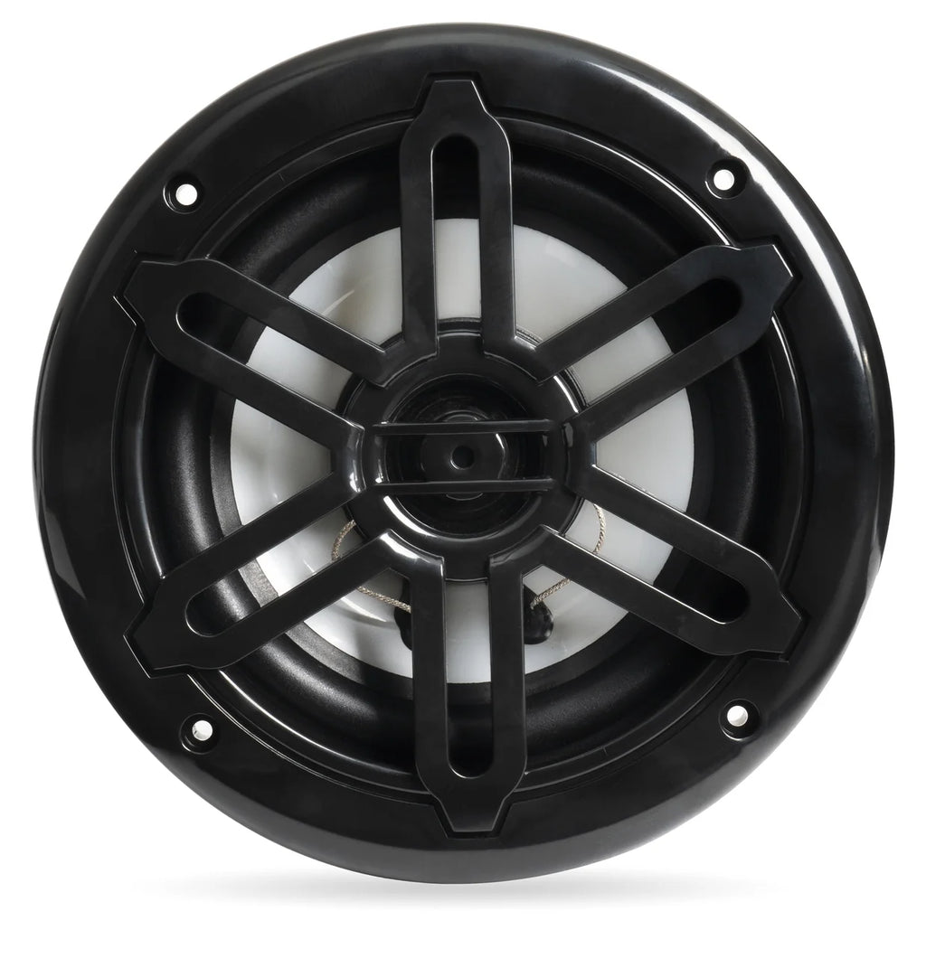 Black 500W 6.5" Marine Speakers with RGB R177253