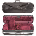 Oblong 4/4 Violin Case with Wine Velour Interior Y254157
