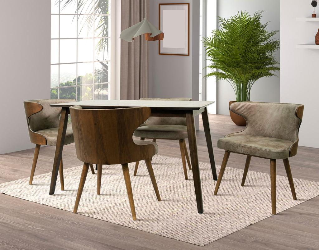 Solid Wood Dining Side Chair (Set of 2) Y4368