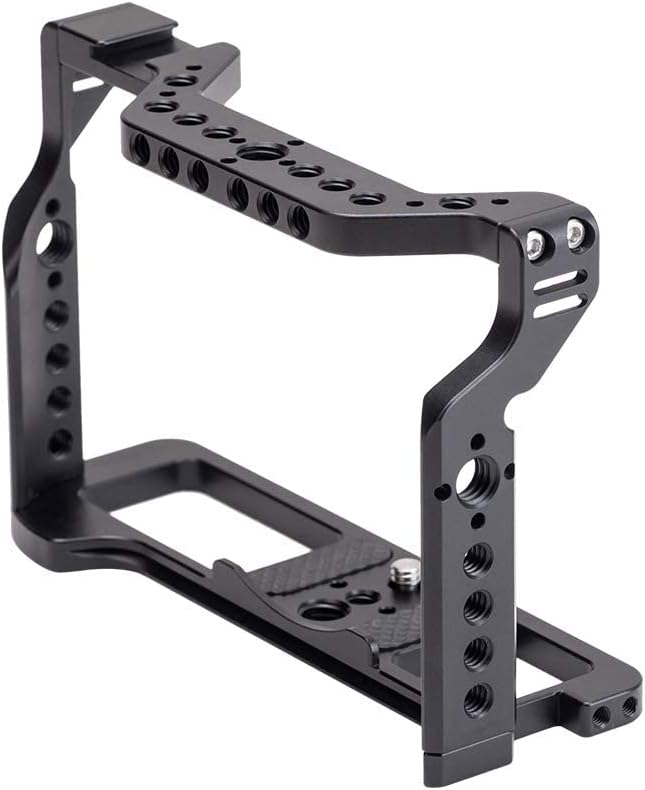 Cage for Fujifilm X-T4 Camera with Arca Swiss QR Plate and NATO Rail, Pack of 2 T505
