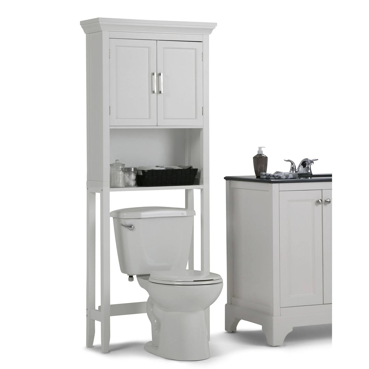 Space Saver Bath Cabinet Pure White X395797