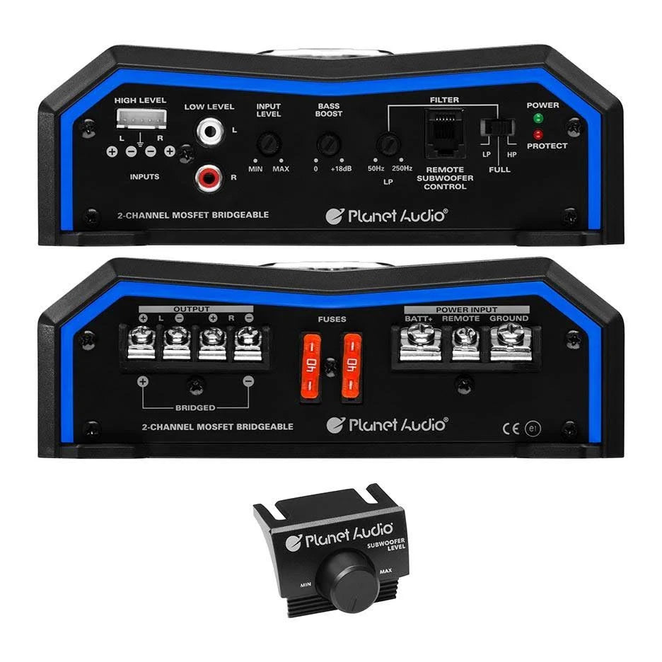 Class AB 2-Channel Car Amplifier 3000W H9288
