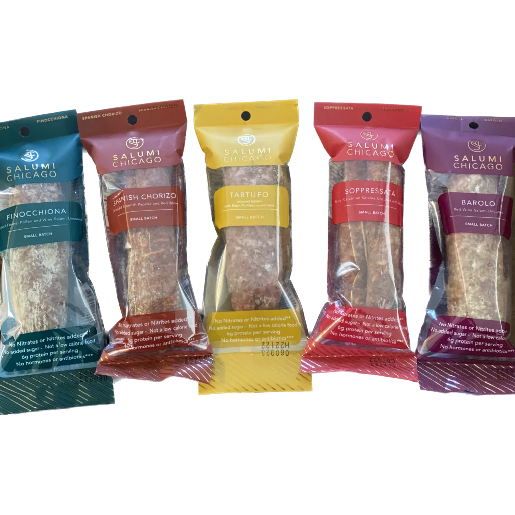 Uncured Artisan Salami Variety Pack, 5 x 5.3 oz. S929