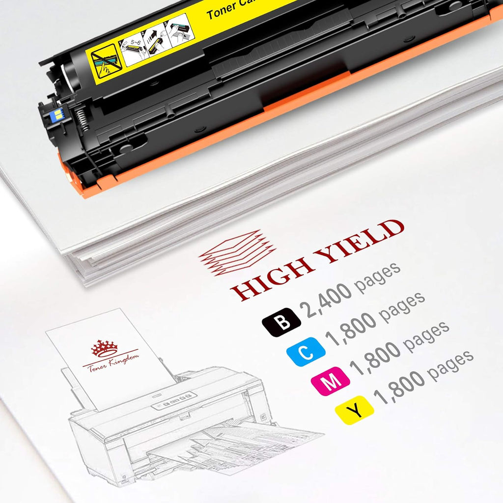 Compatible Toner Cartridges 4-Pack M7207