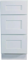 White Shaker 15-Inch Drawer Base Cabinet X694177