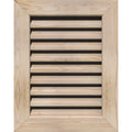 28-in W x 34-in H Vertical Gable Vent Unfinished Smooth Pine P367