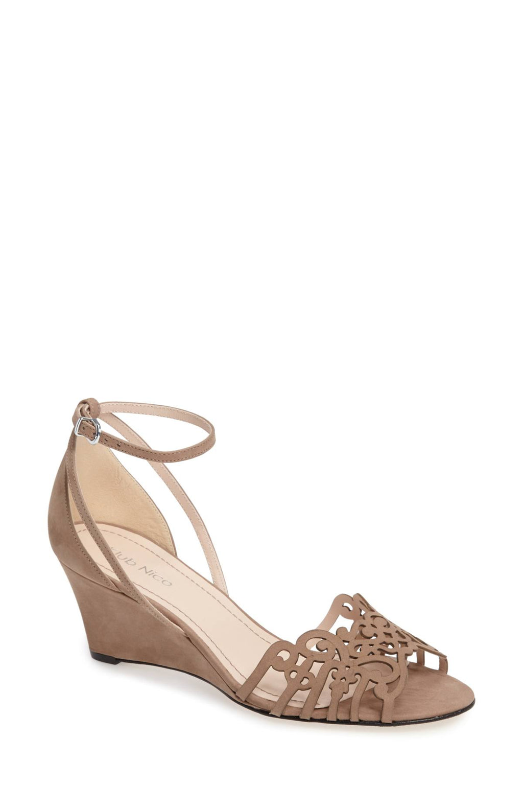Taupe Nubuck Wedge J166009
