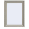Desert Sand Vinyl Left-Handed Casement Window with Fiberglass Mesh Screen Y8457