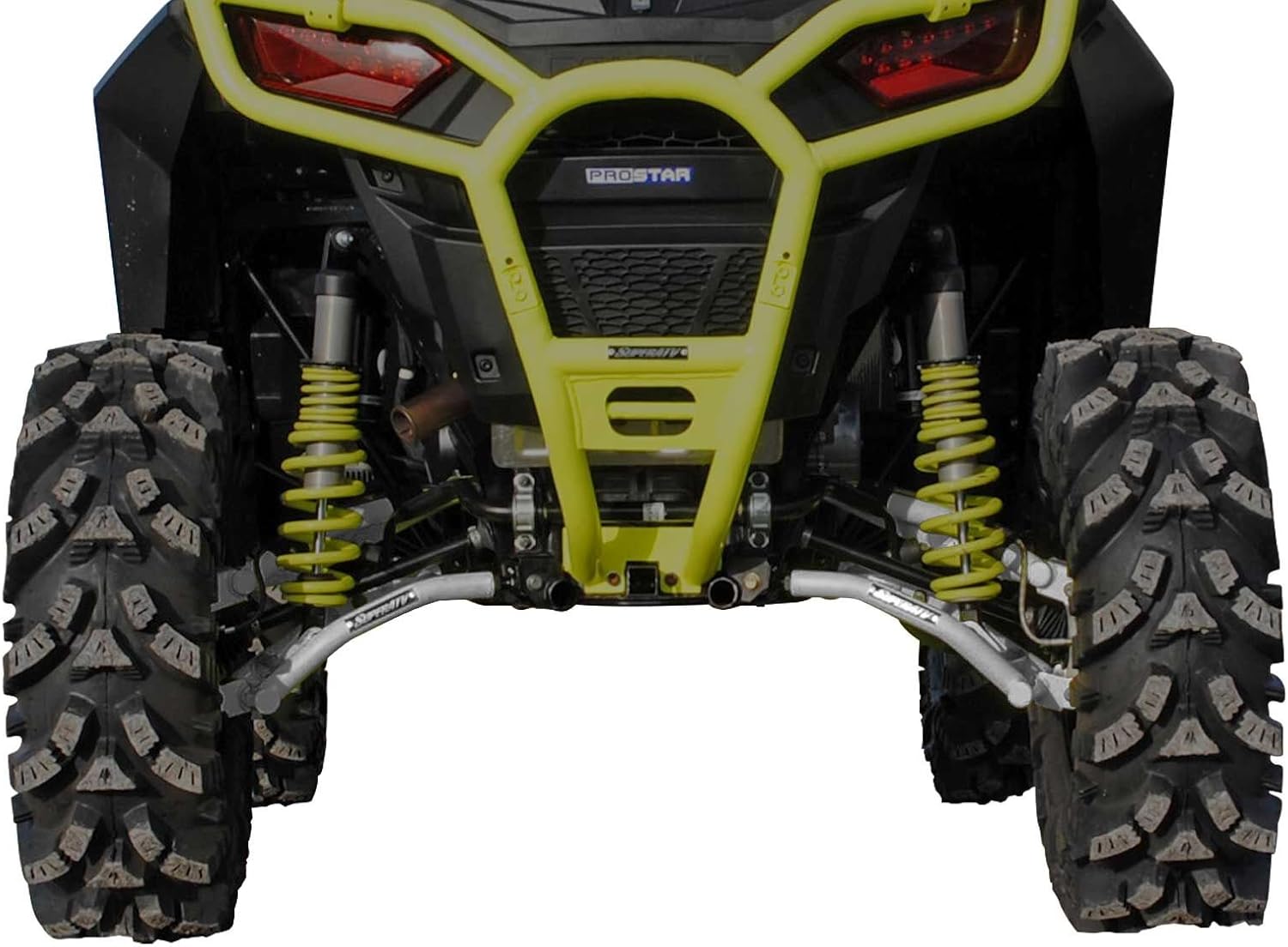 Red Rear Offset A-Arms for Polaris RZR S 900 / RZR 4 900 U6230