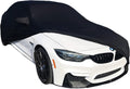 Black Stretch Satin Car Cover H69464