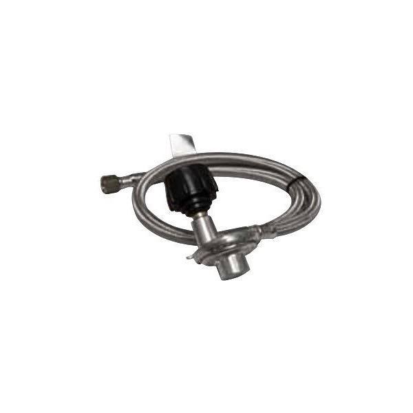 LP Grill Repair Regulator with 36x22 Braided SS Hose F858742