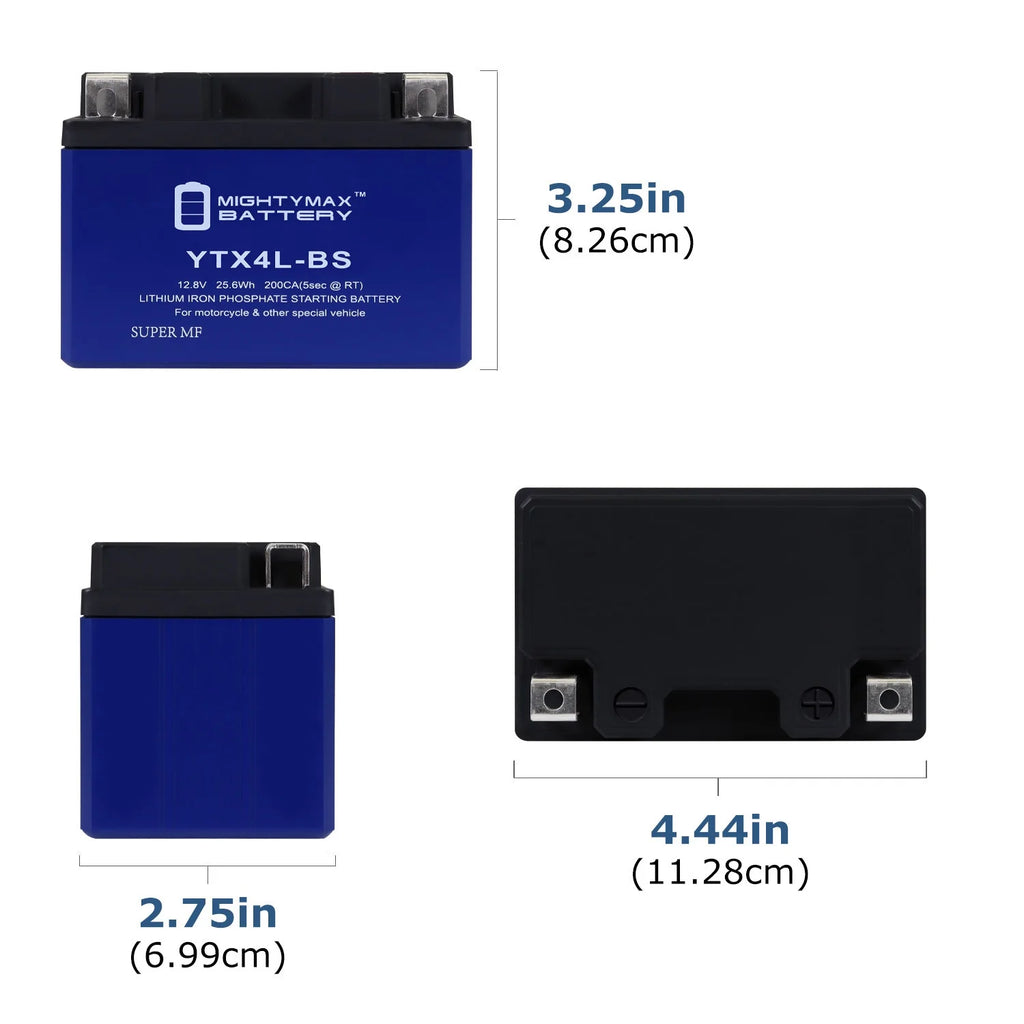YTX4L-BS Lithium Battery F401118