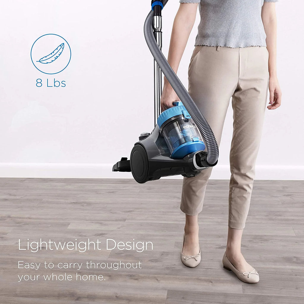 Bagless Canister Vacuum Cleaner for Carpets and Hard Floors L958113