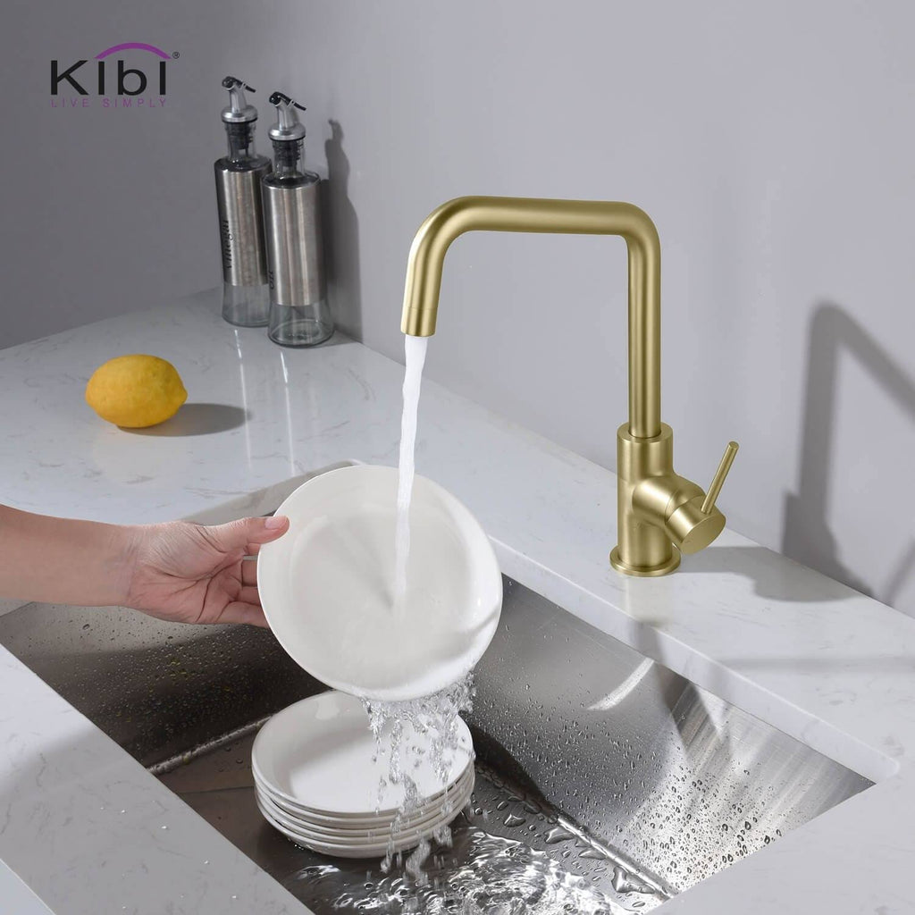 Brushed Nickel Kitchen Bar Prep Sink Faucet O450990
