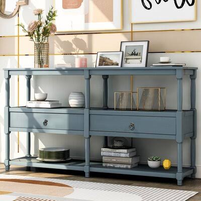 57.9 Console Table Dark Blue S691993