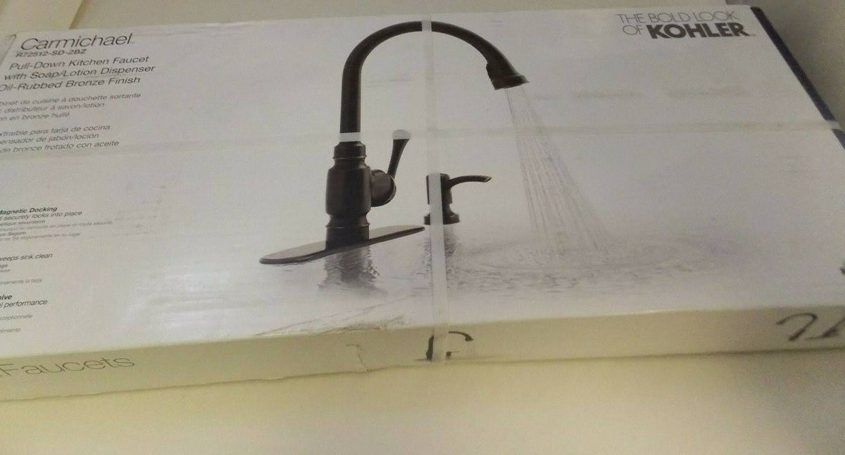 Oil Rubbed Bronze Pull-Down Kitchen Faucet R8926