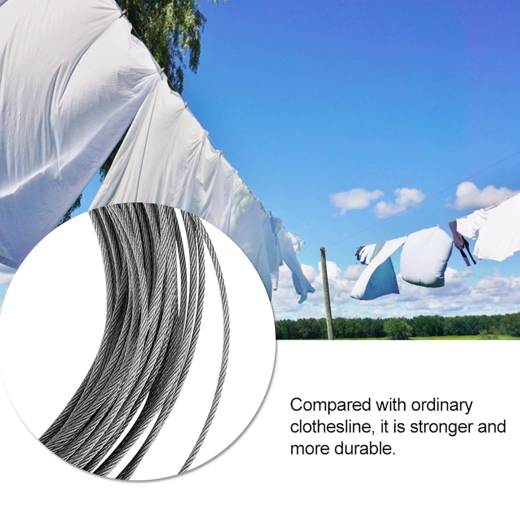 Stainless Steel Wire Rope 1/8inch Metal Cable T82008