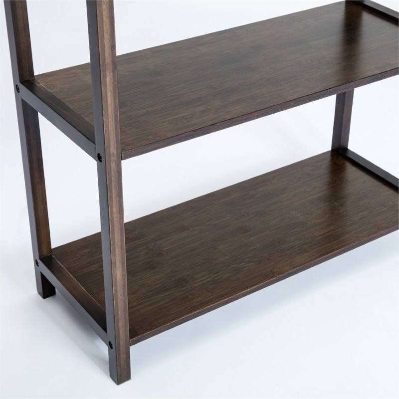 Cappuccino Bamboo Bookcase E17502