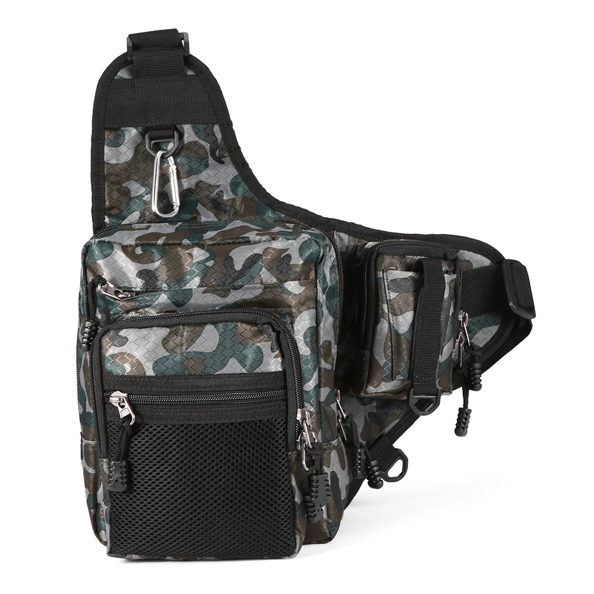 Waterproof Canvas Fishing Tackle Bag V93440