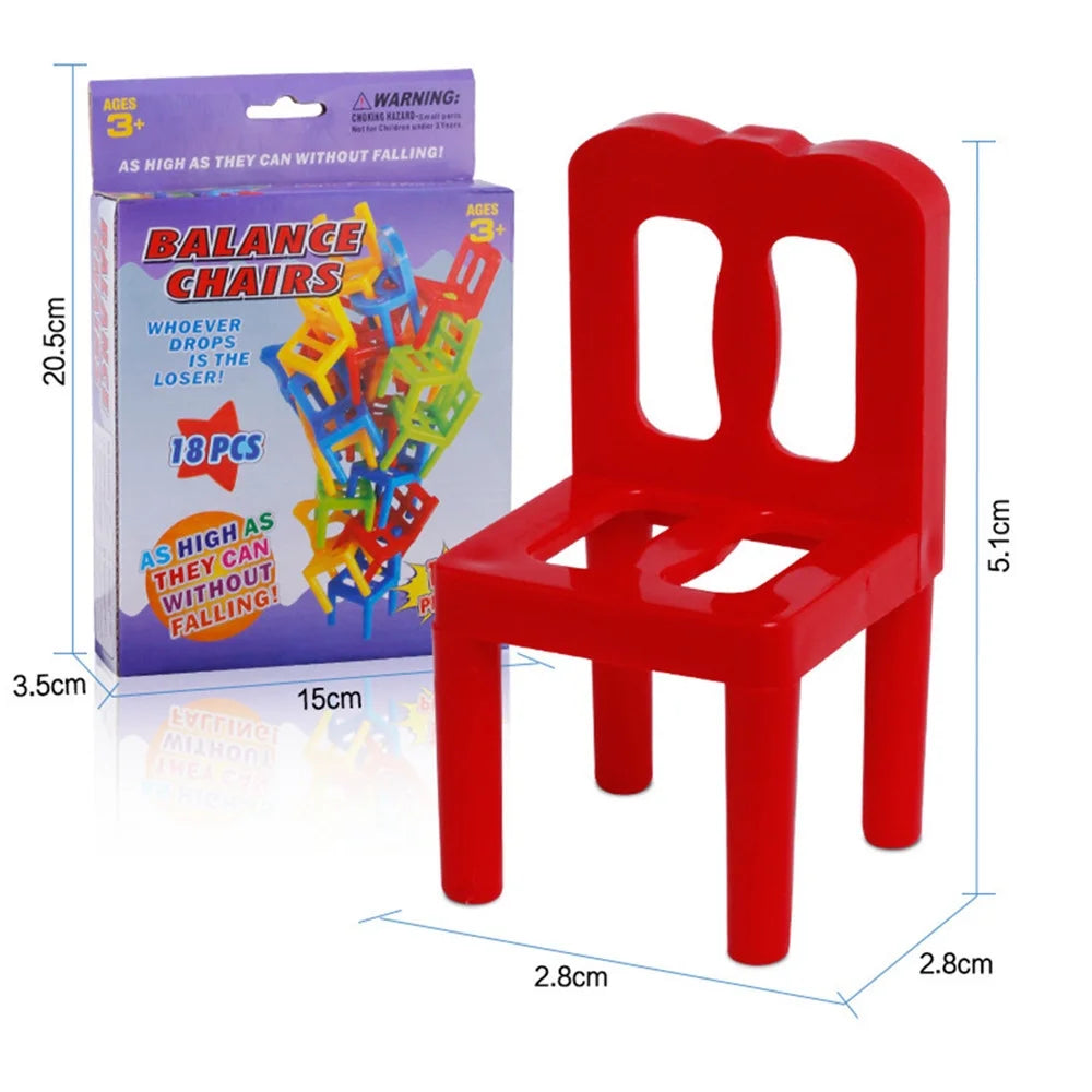 Balance Stacking Chairs Board Game B67824