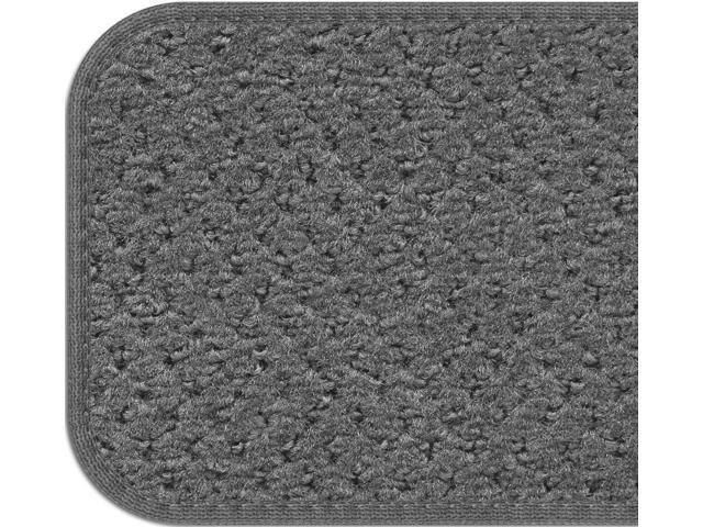 Adhesive Carpet Stair Treads, Gray, 9 in. x 36 in., Set of 12 L722