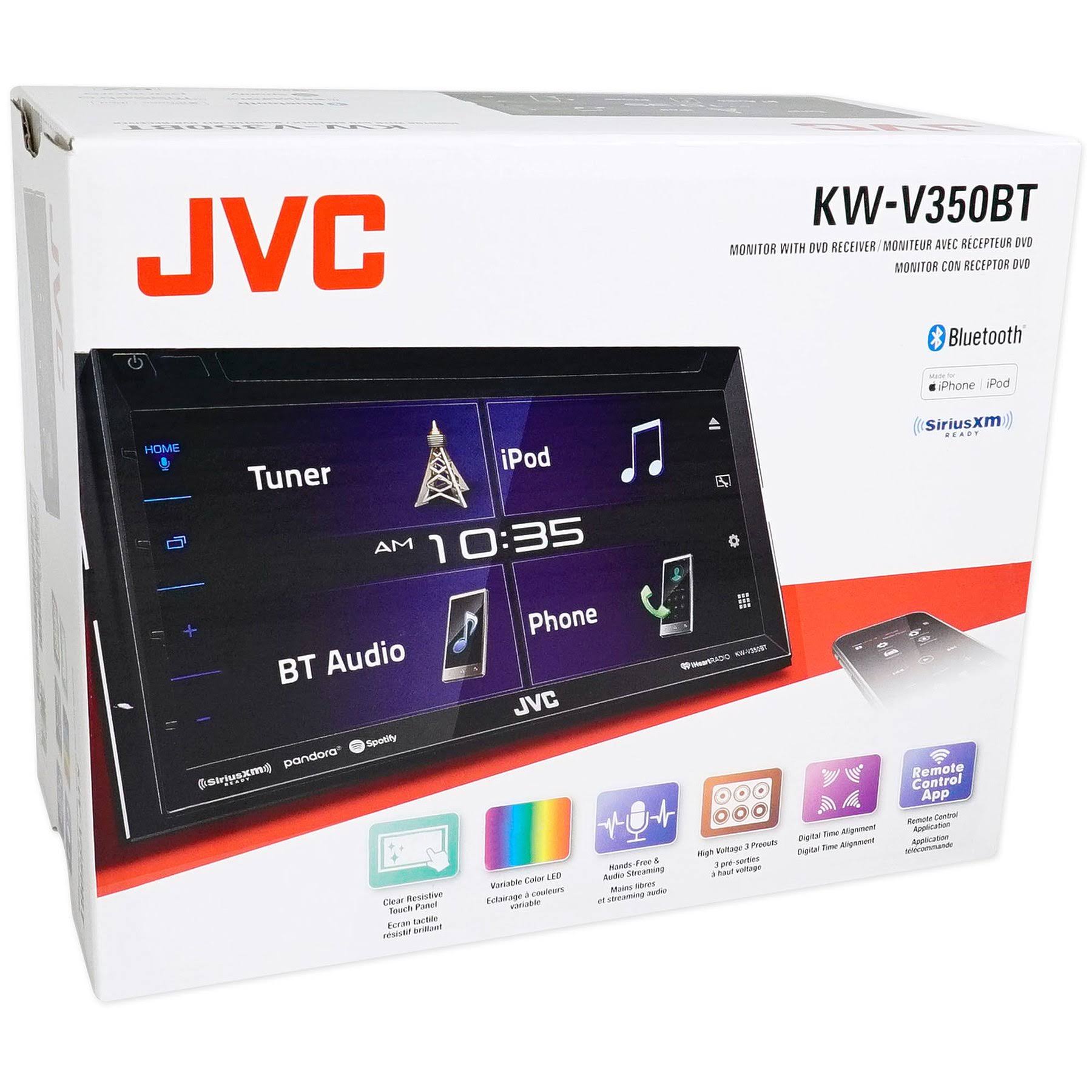 6.8x22 Double-DIN In-Dash DVD Receiver with Bluetooth E485